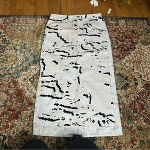 Maison Blanche unisex maxi skirt